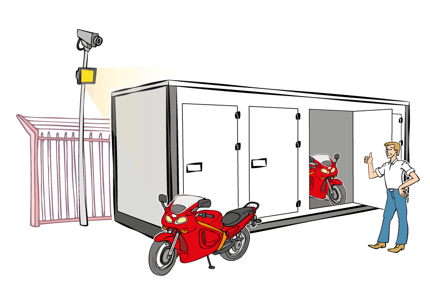 Motorcycle storage Deventer