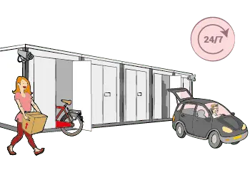 Self storage opslagruimte deventer Salland Storage02 Self storage storage space deventer Salland Storage 02