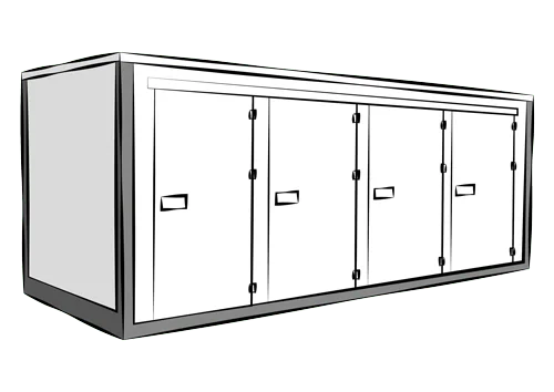 Company stock storage