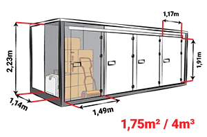 Storage park Deventer 2m2