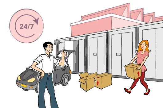 archivestoragestrip4 SelfStorageBox Deventer